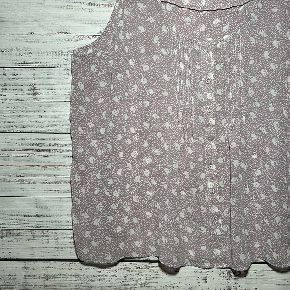 Torrid Box Tank Top Button Down Sleeveless Top Size 3 - Picture 5 of 16